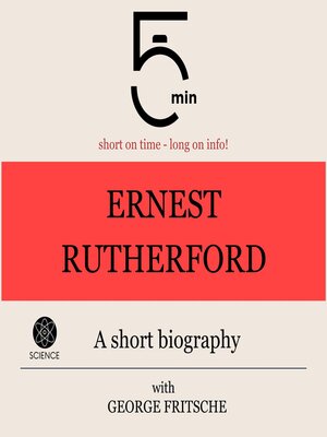 cover image of Ernest Rutherford